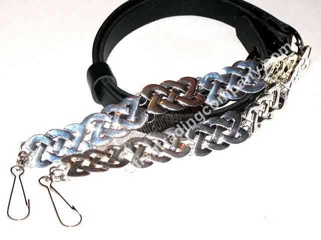 Celtic Knot Link Sporran Strap