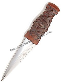 Celtic Handled Sgian Dubh - Click Image to Close