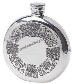 Celtic Round Flask