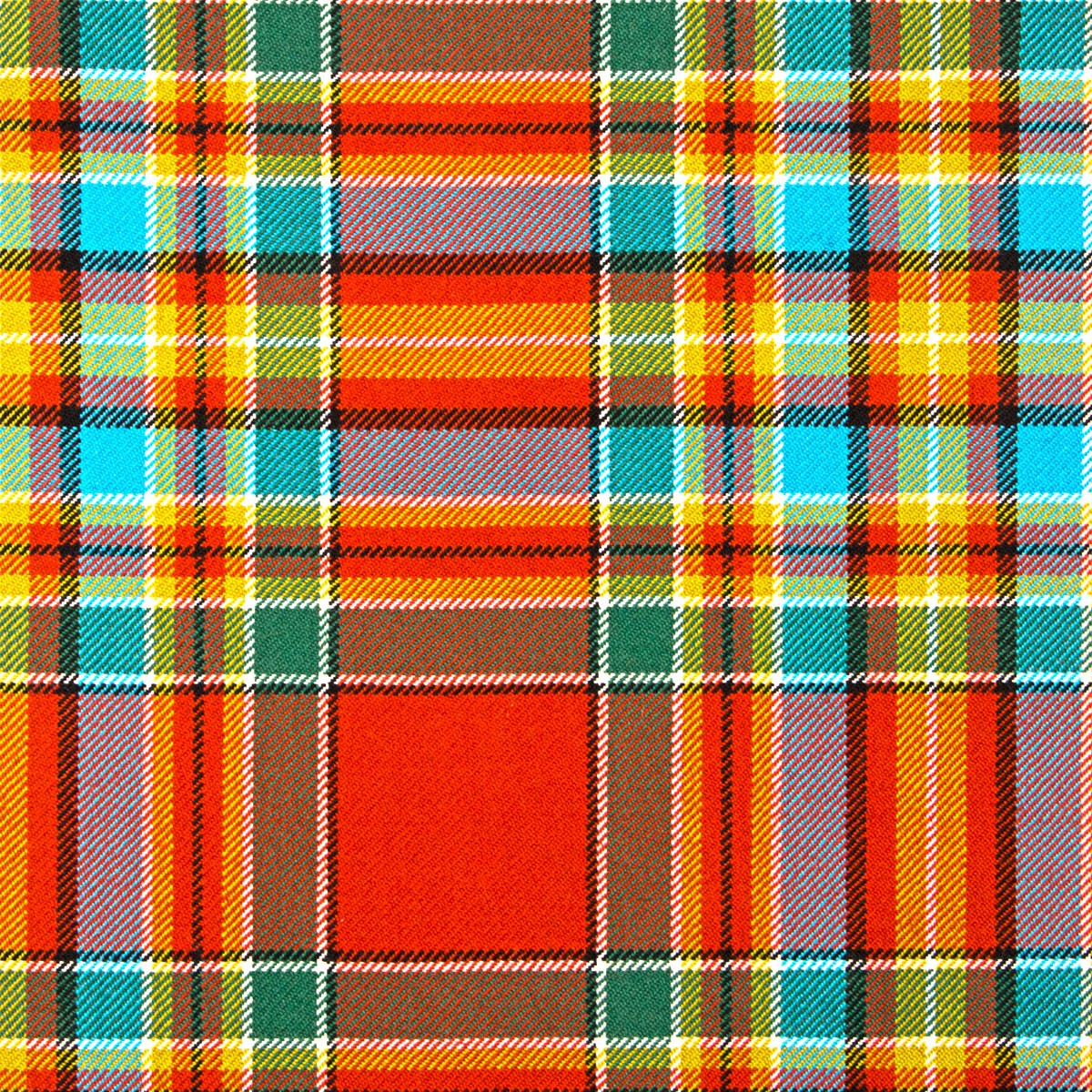 Chattan Ancient Heavy Weight Tartan Fabric - Click Image to Close