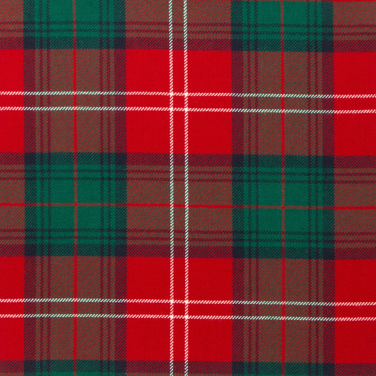 Chisholm Red Modern Tartan Fabric - Click Image to Close