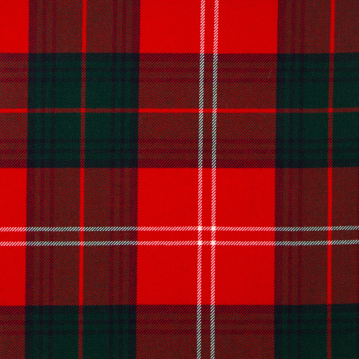 Chisholm Red Modern Braeriach Tartan Fabric