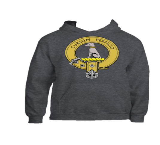 Clan Badge Hooded Sweatshirt - Click Image to Close