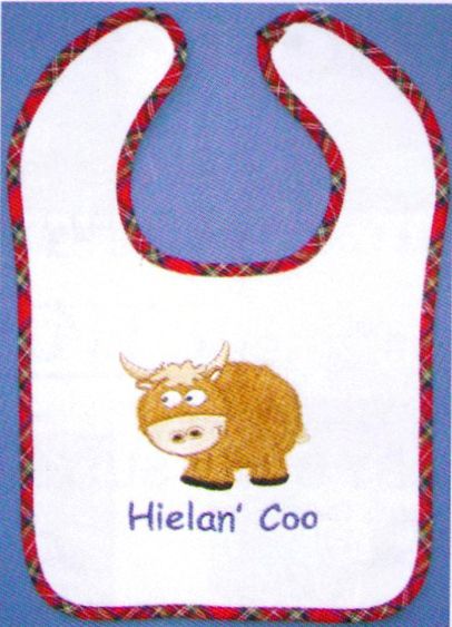 Highland Cow Bib