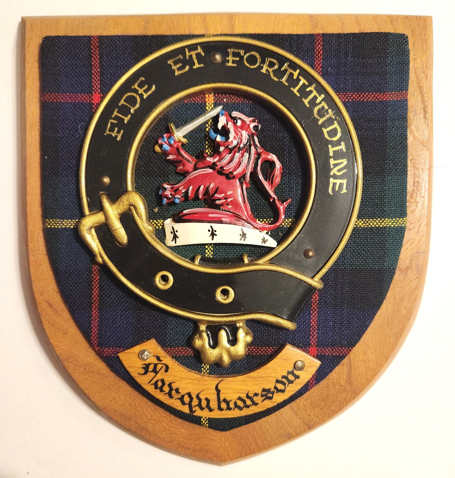 Farquharson Scottish Clan Plaque - Click Image to Close