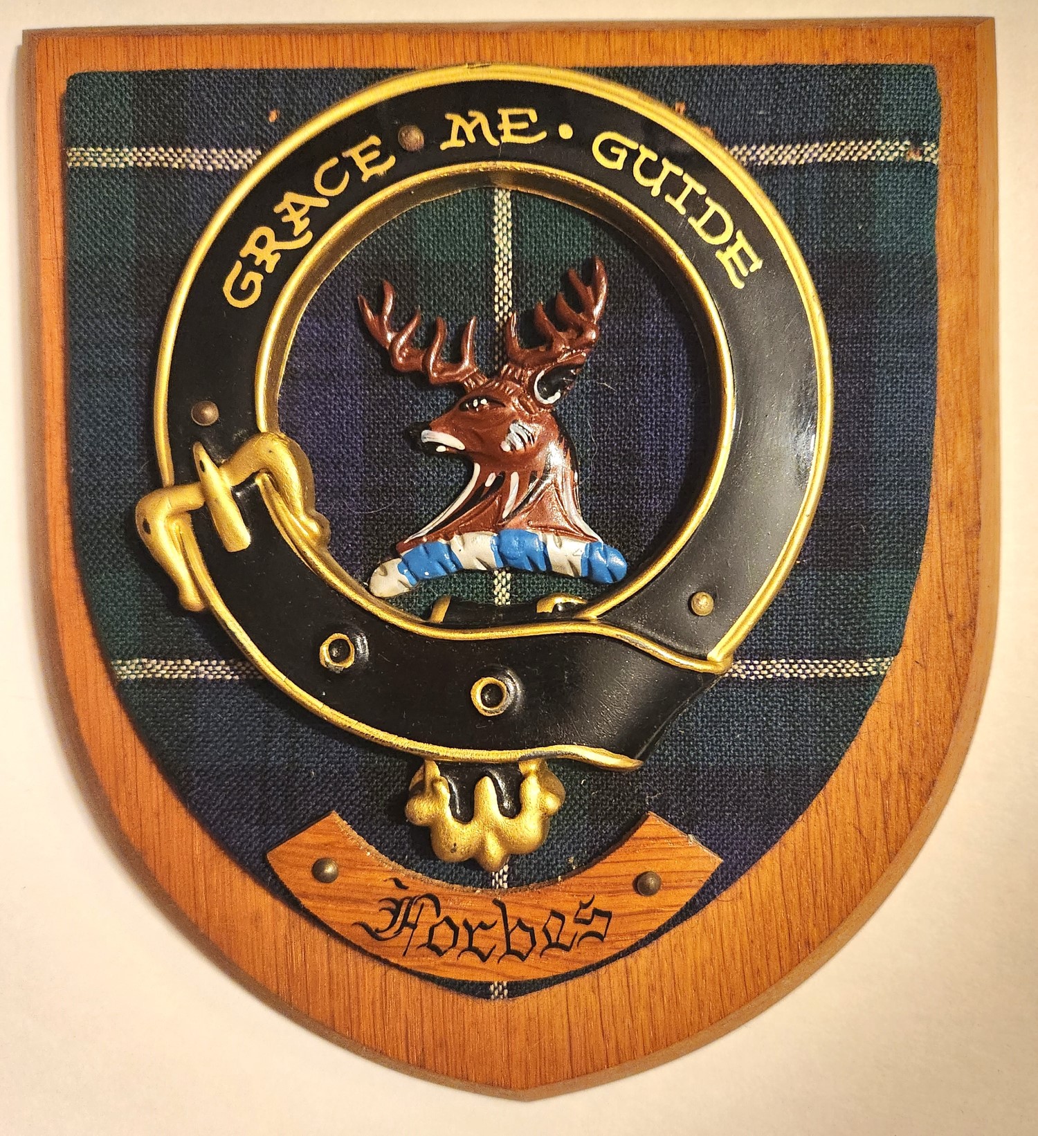 Forbes Scottish Clan Plaque