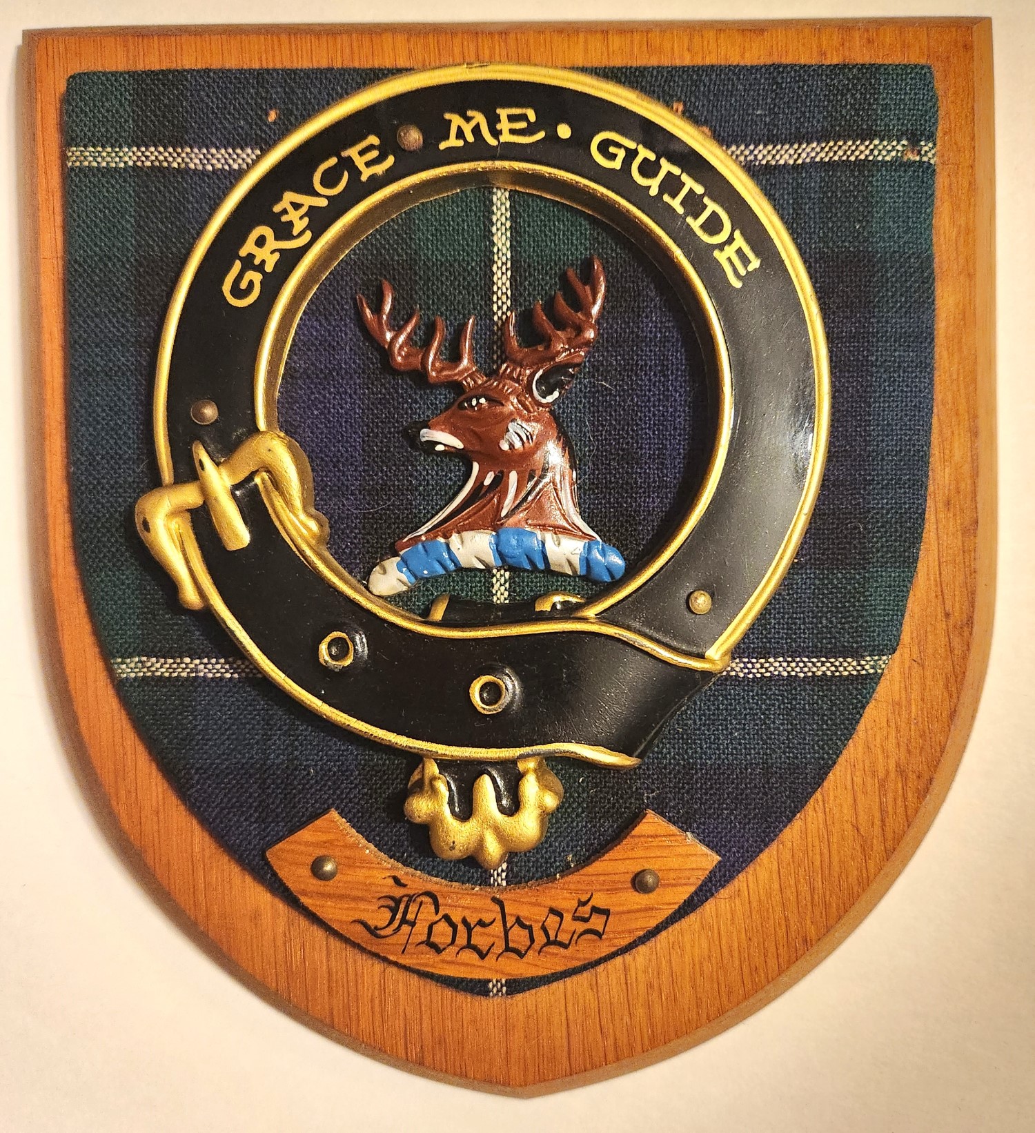 Forbes Scottish Clan Plaque - Click Image to Close