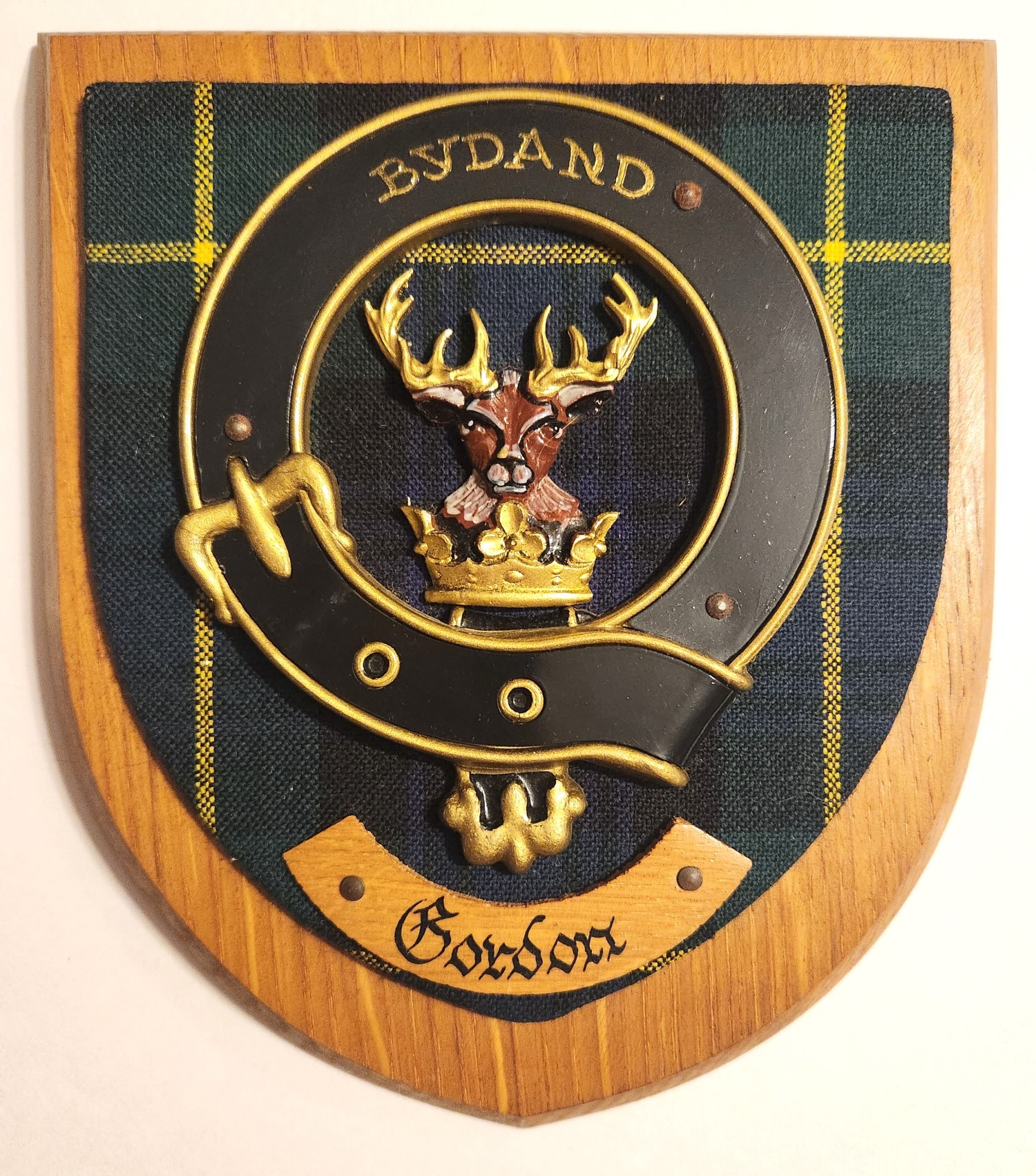 Gordon Scottish Clan Plaque - Click Image to Close