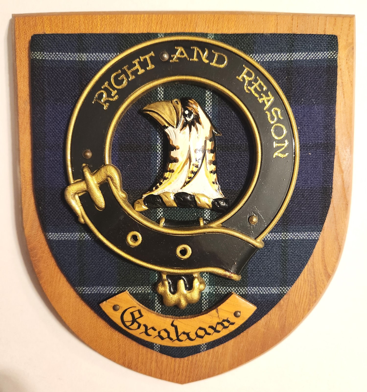 Graham Scottish Clan Plaque - Click Image to Close