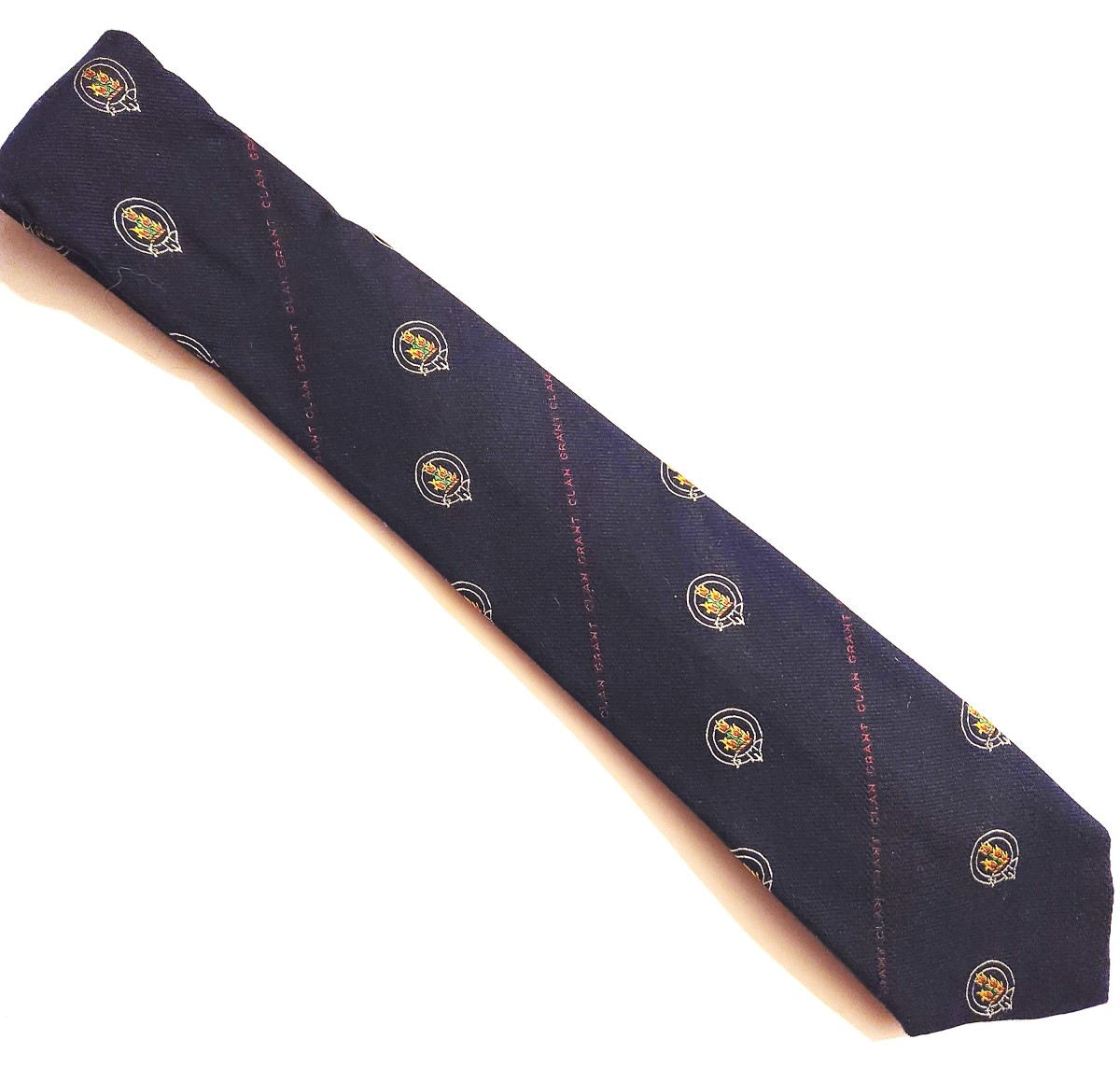 Grant Clan Badge Tie - Click Image to Close