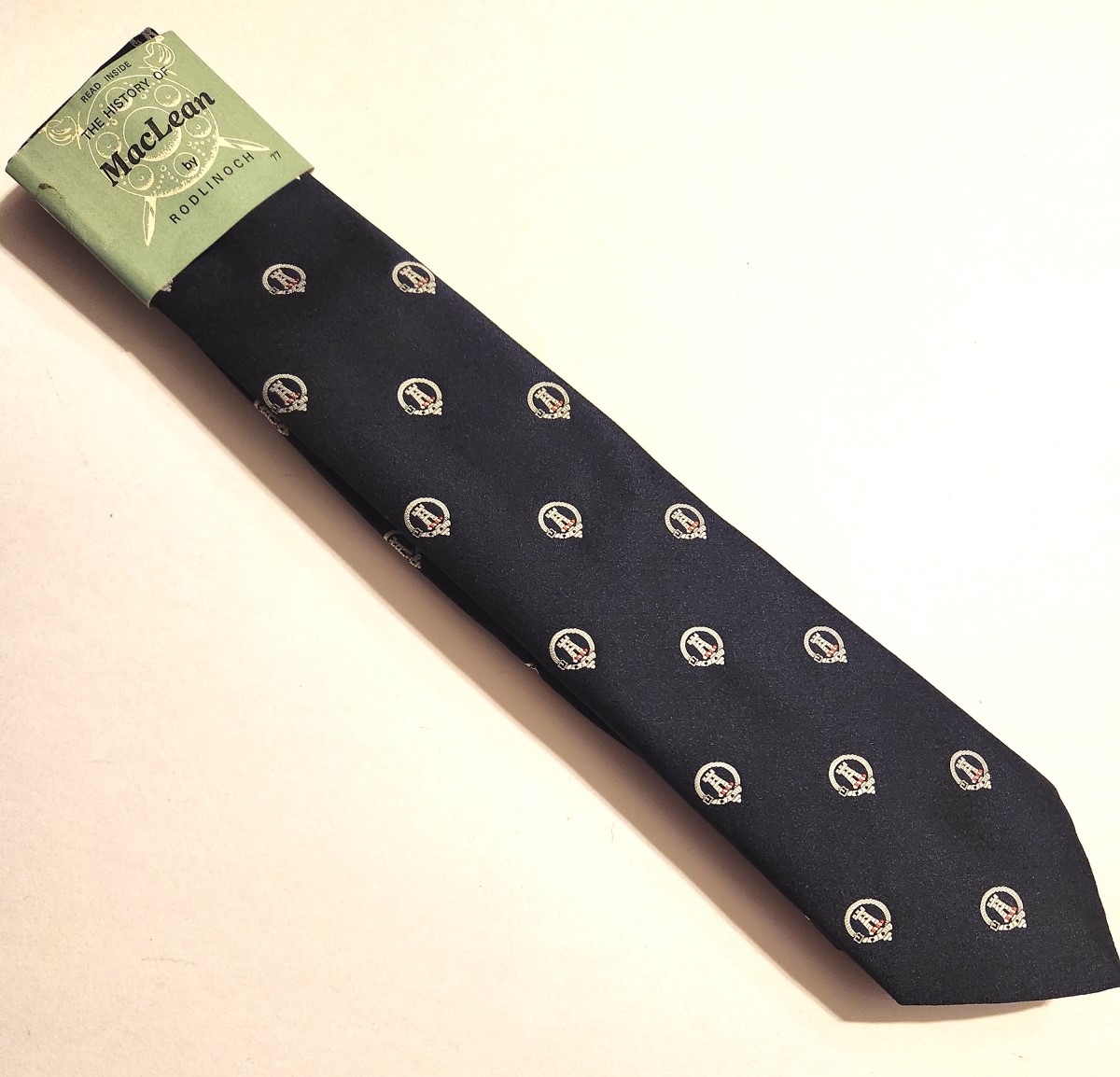 MacLean Clan Badge Tie