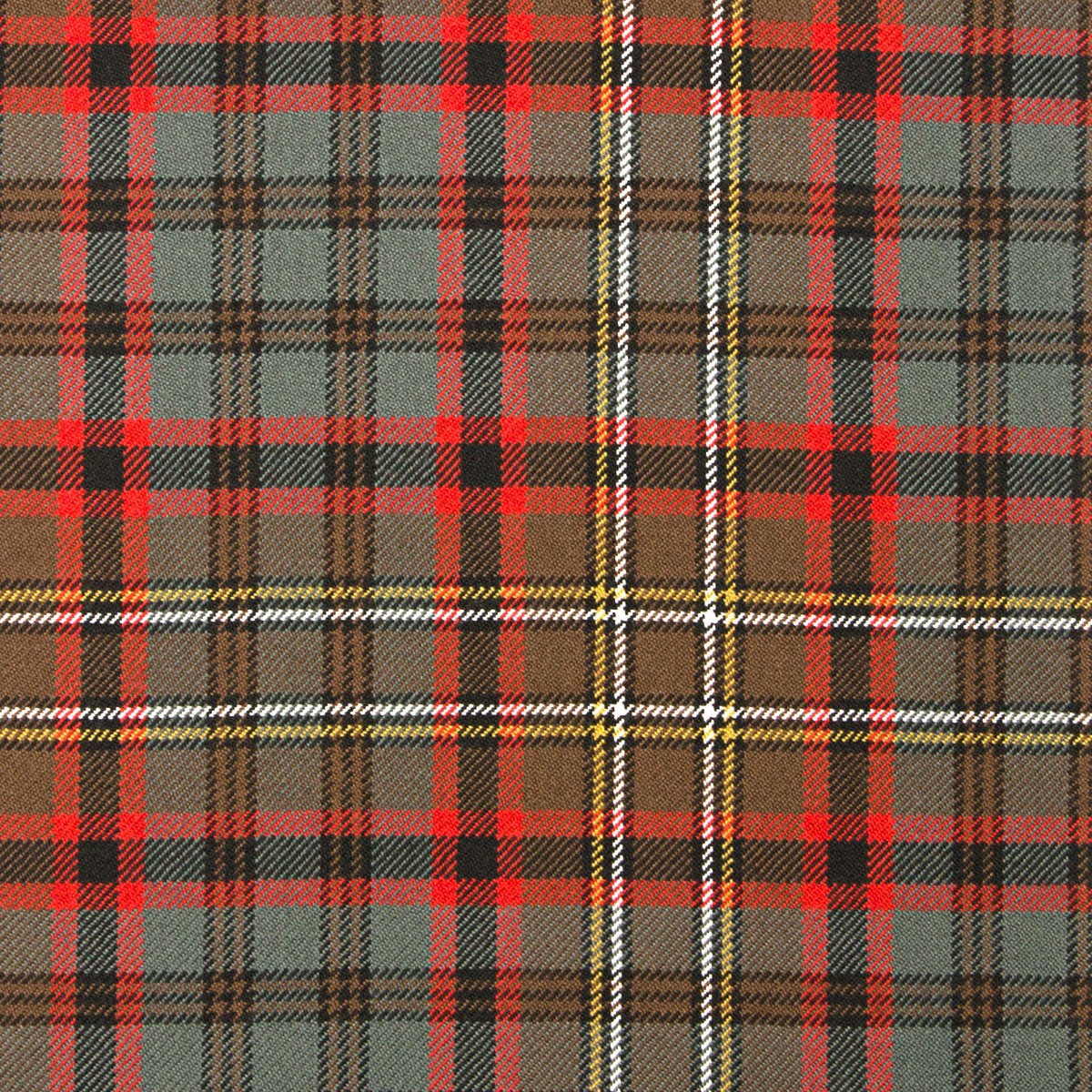 Cunningham Hunting Weathered Heavy Weight Tartan Fabric