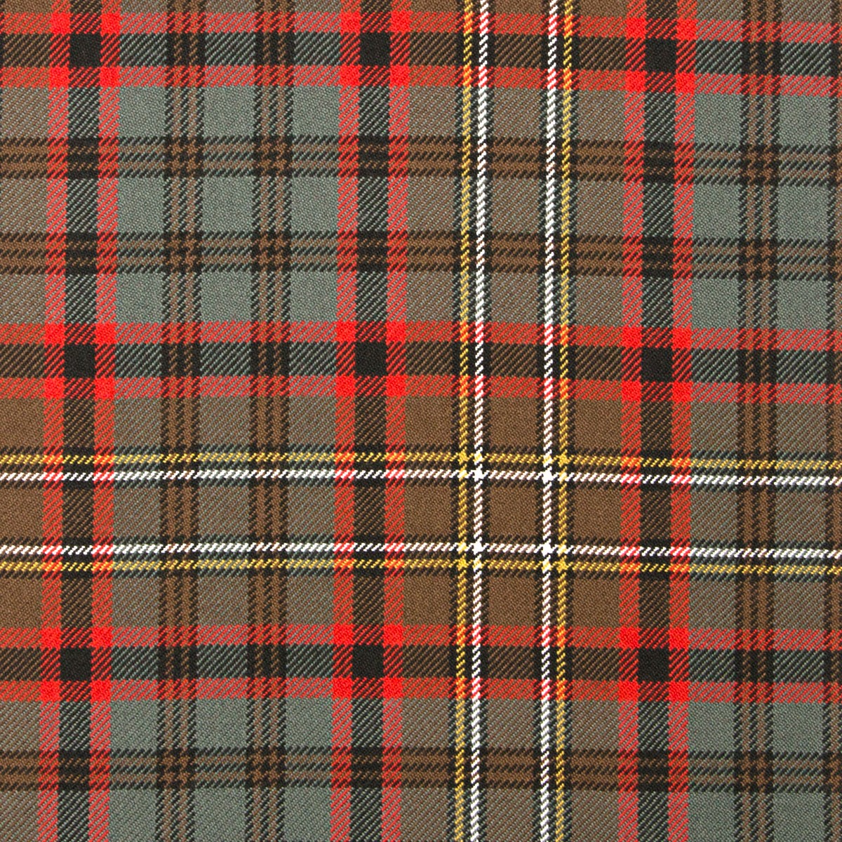 Cunningham Hunting Weathered Heavy Weight Tartan Fabric