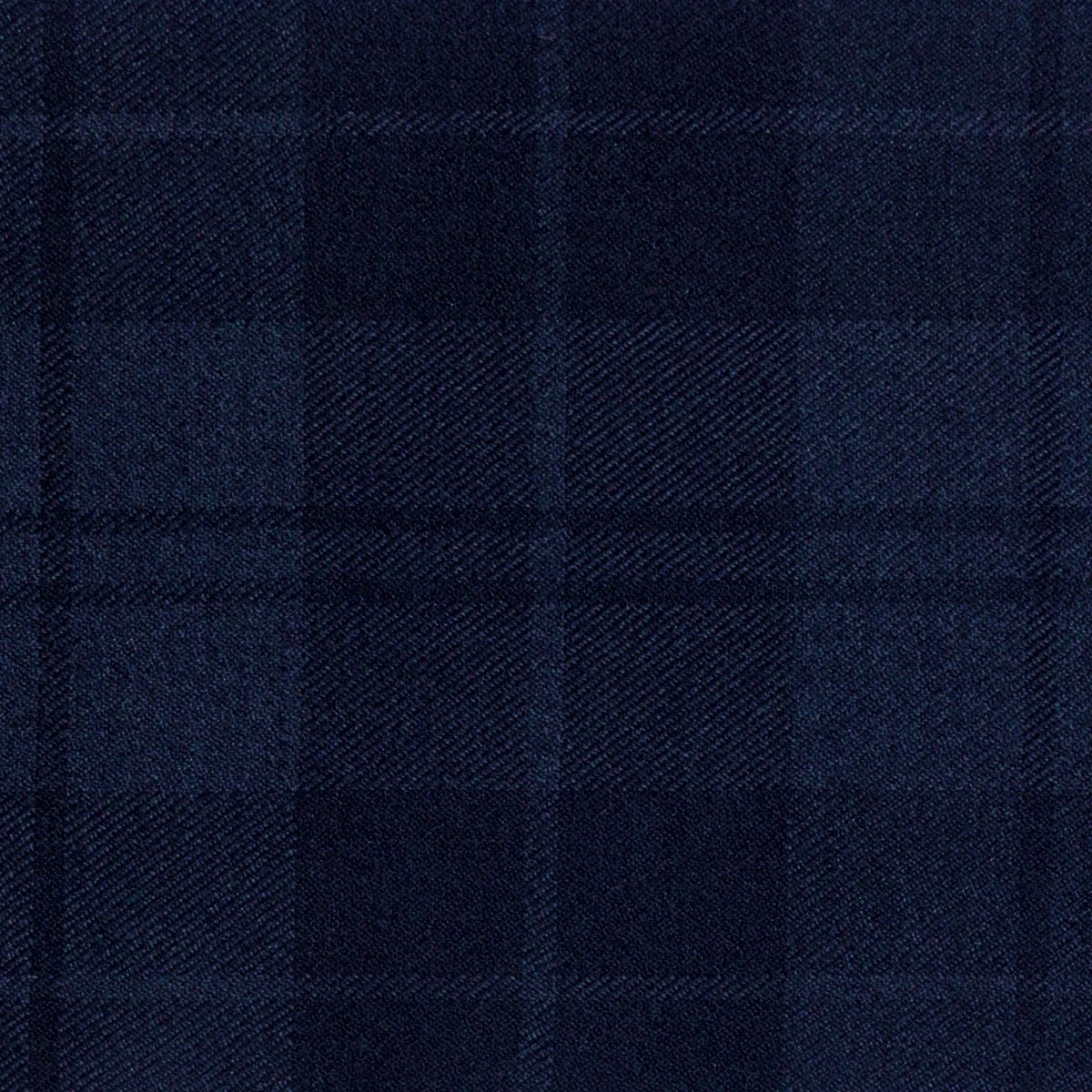 Douglas Dark Navy Tartan Fabric