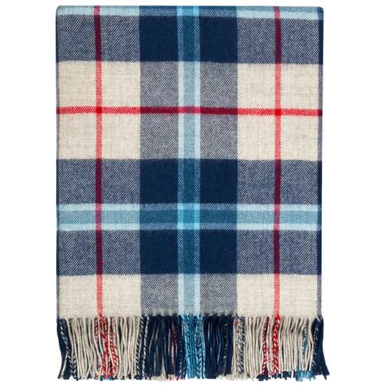 Douglas Navy Tartan Kerry Jacket