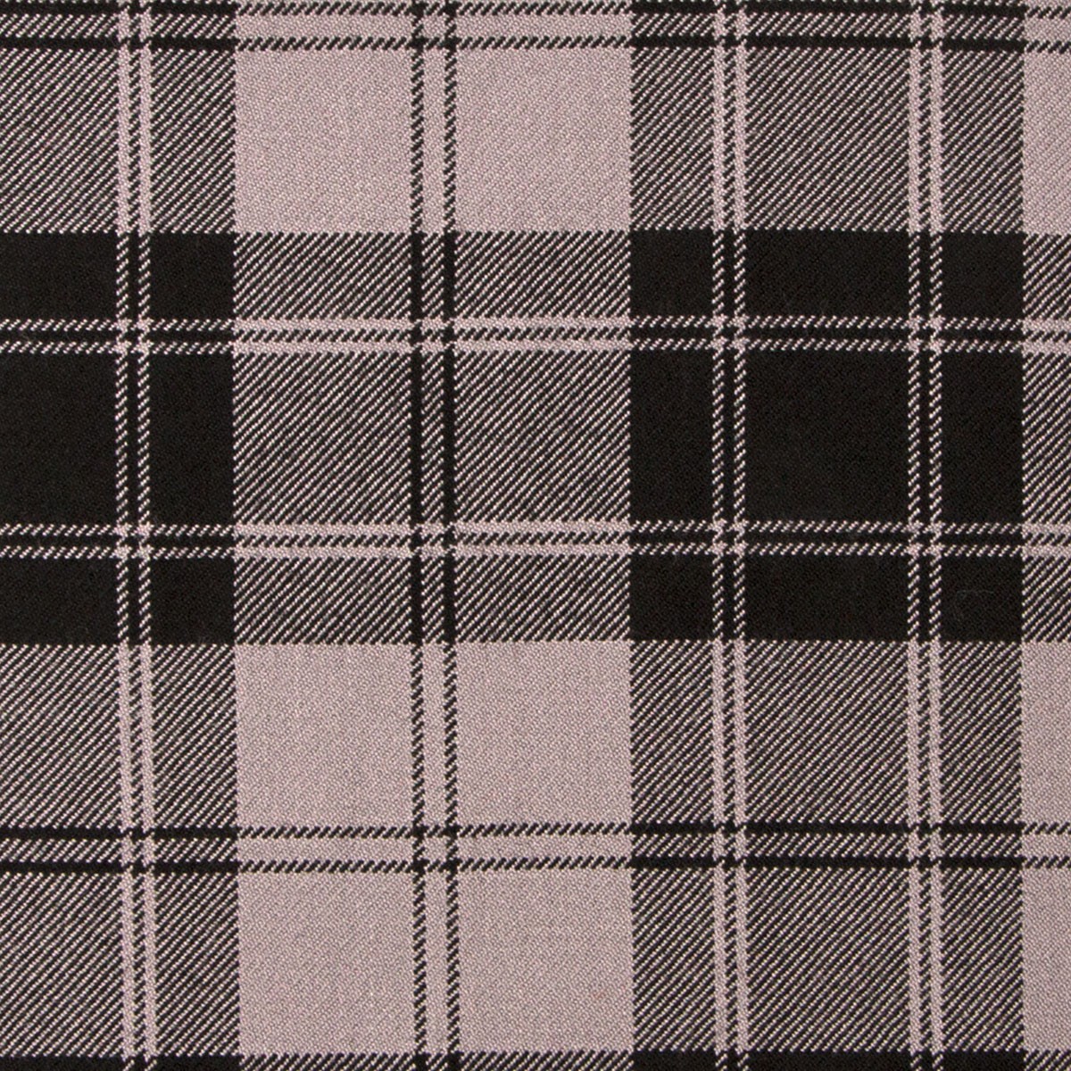 Douglas Grey Heavy Weight Tartan Fabric