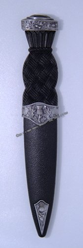 Antique Stone Top Sgian Dubh