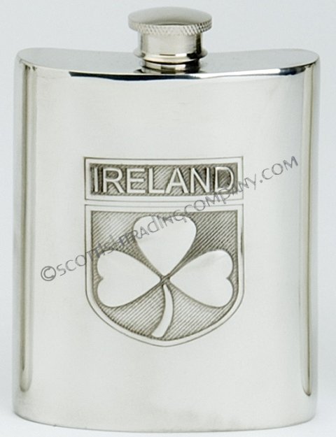 Ireland Flask - Click Image to Close