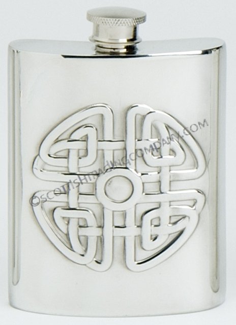 Celtic Knot Hip Flask