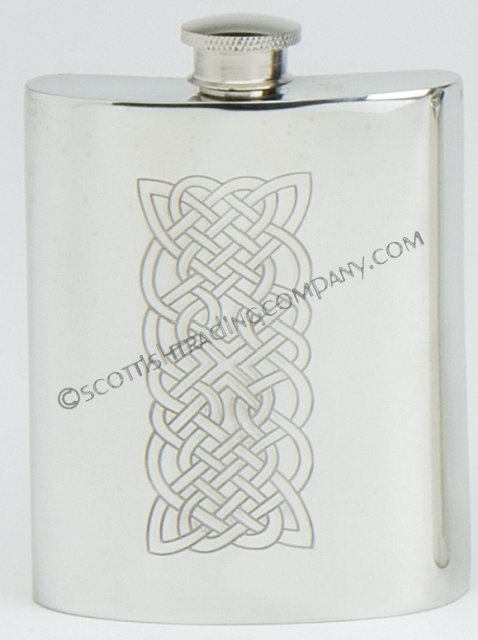 Celtic Rope Flask - Click Image to Close