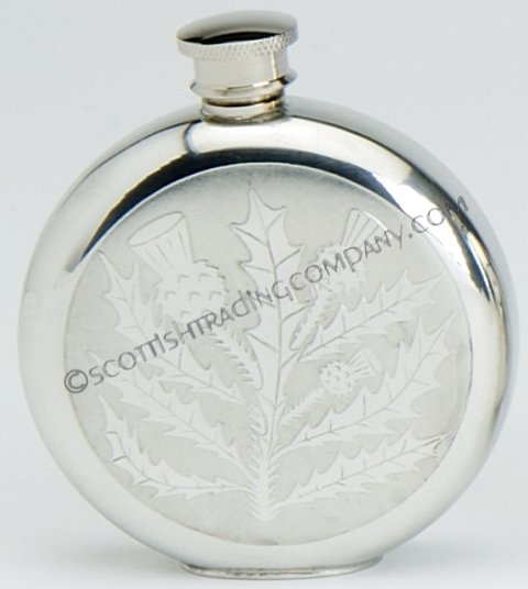 Thistle Round Flask