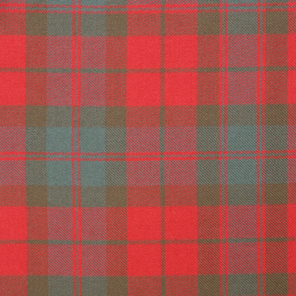Fraser Clan Weathered Heavy Weight Tartan Fabric