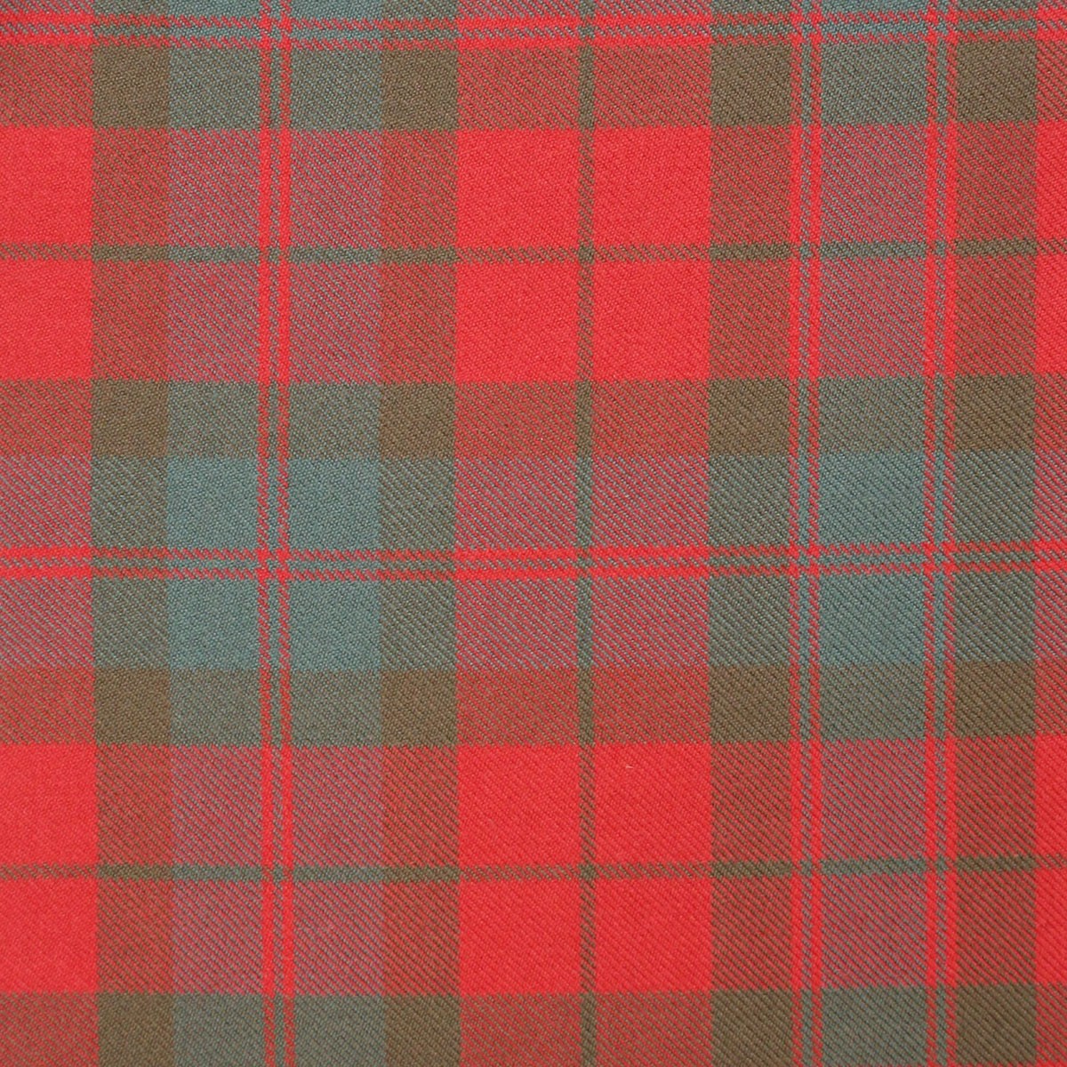 Fraser Clan Weathered Heavy Weight Tartan Fabric