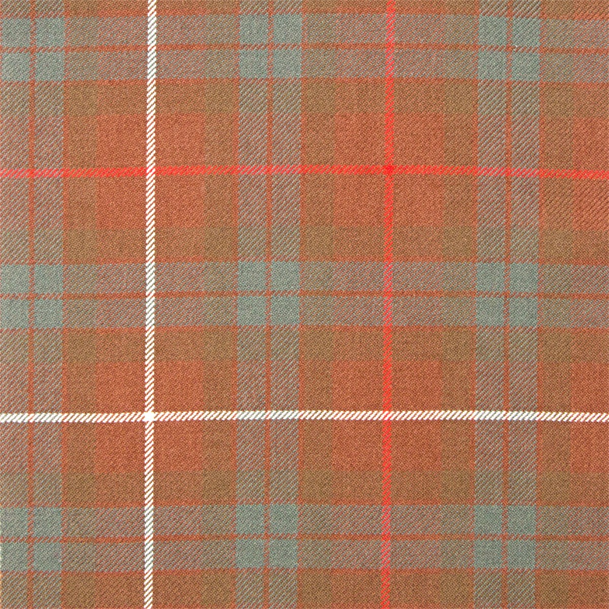 Fraser Hunting Weathered Heavy Weight Tartan Fabric