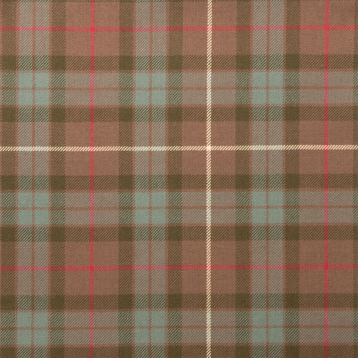 Fraser Hunting Weathered Tartan Fabric