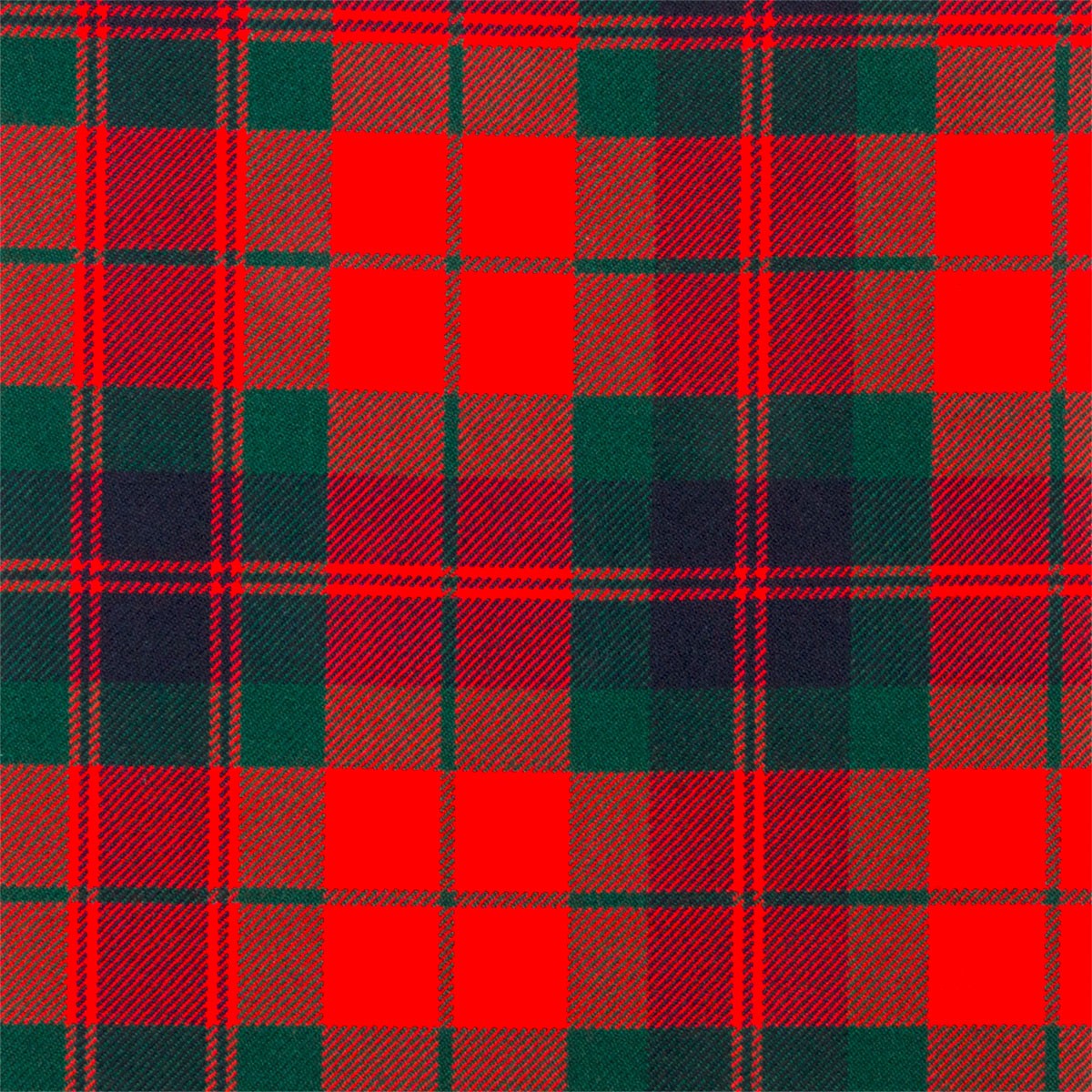 Fraser Clan Modern Heavy Weight Tartan Fabric