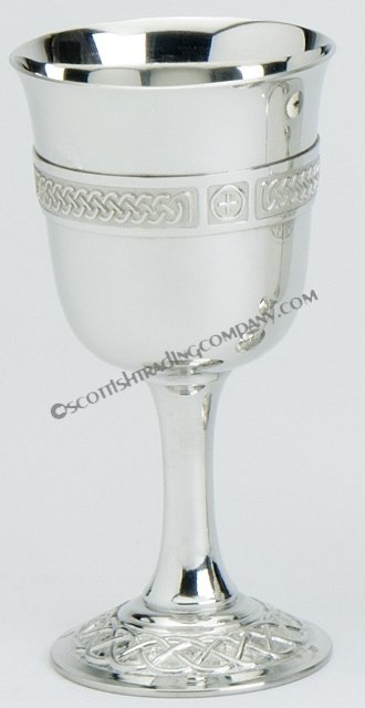 Celtic Goblet Chalice 6" - Click Image to Close