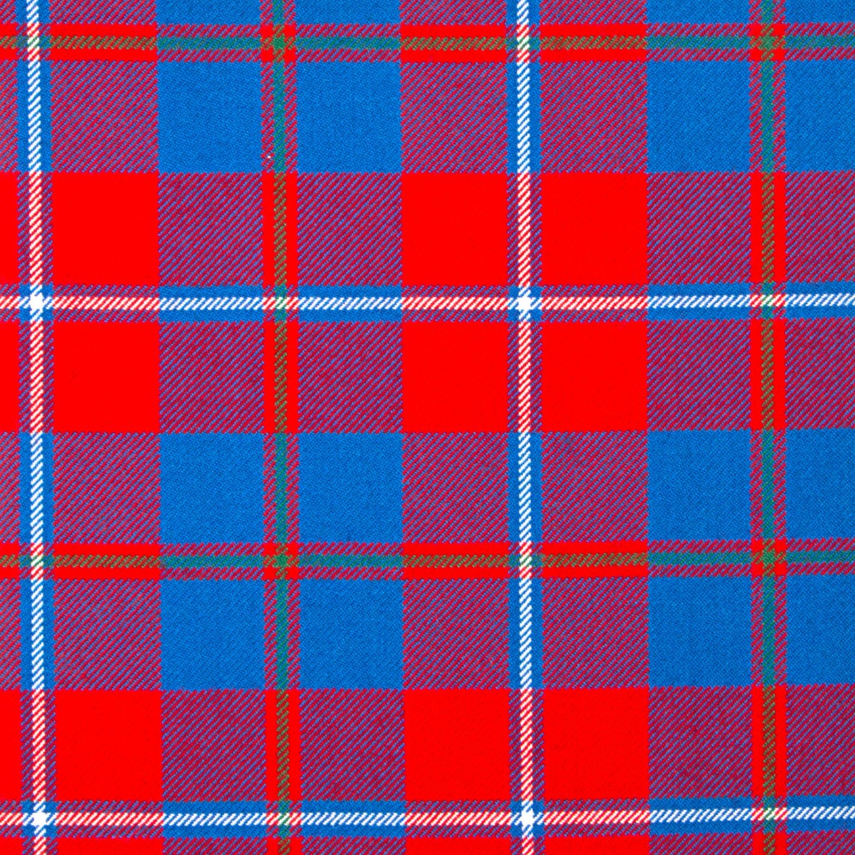 Galloway Red Modern Heavy Weight Tartan Fabric