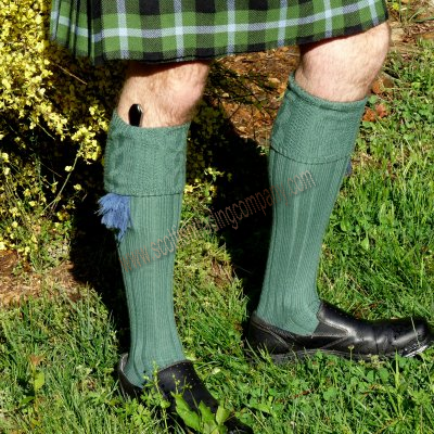 House of Cheviot Glenmore Merino Kilt Hose - Click Image to Close