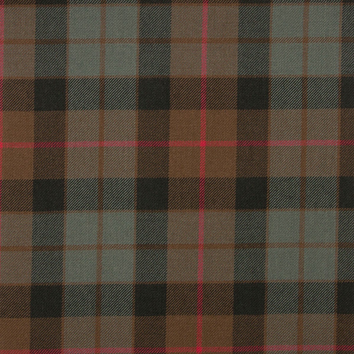 Gunn Weathered Braeriach Tartan Fabric - Click Image to Close