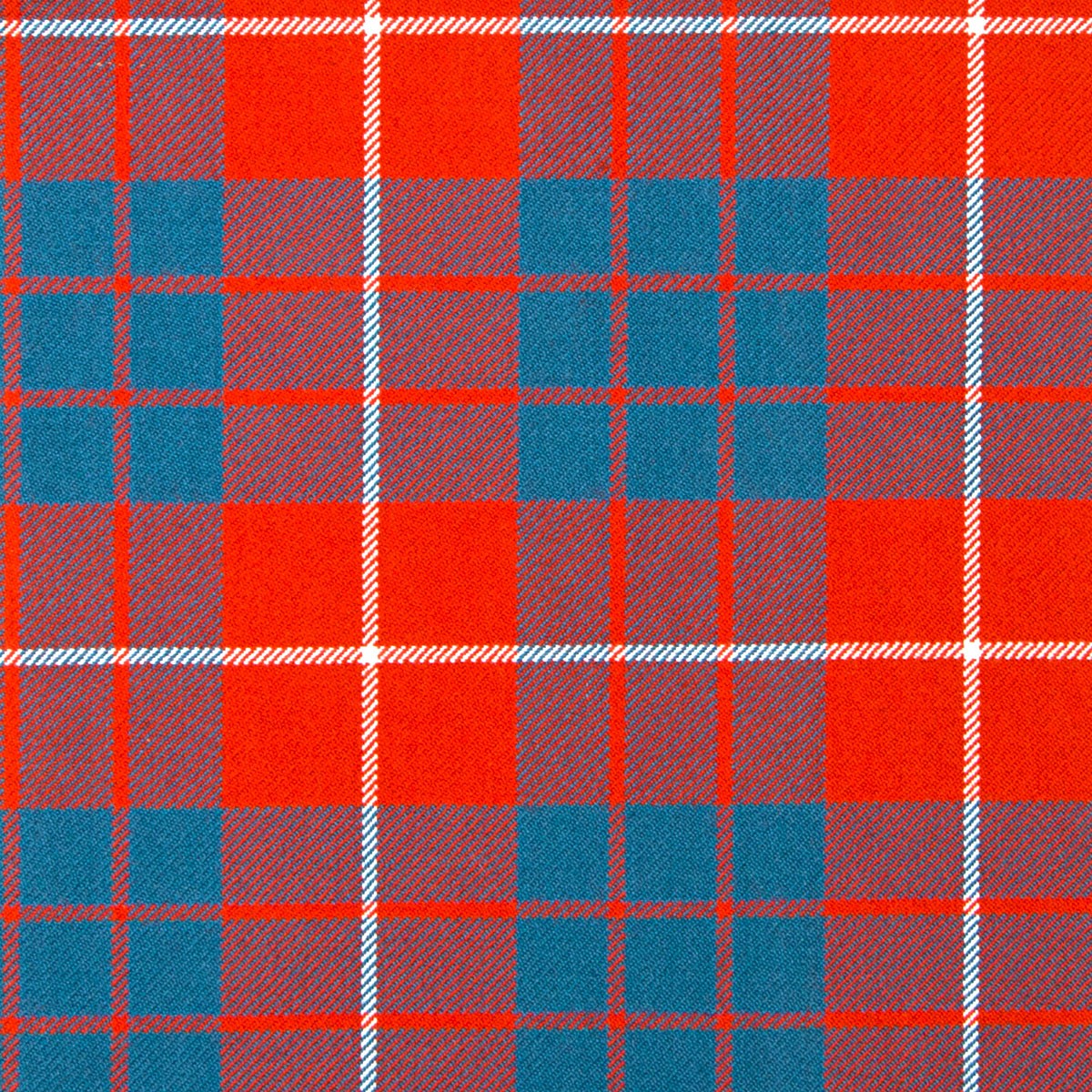 Hamilton Red Ancient Heavy Weight Tartan Fabric