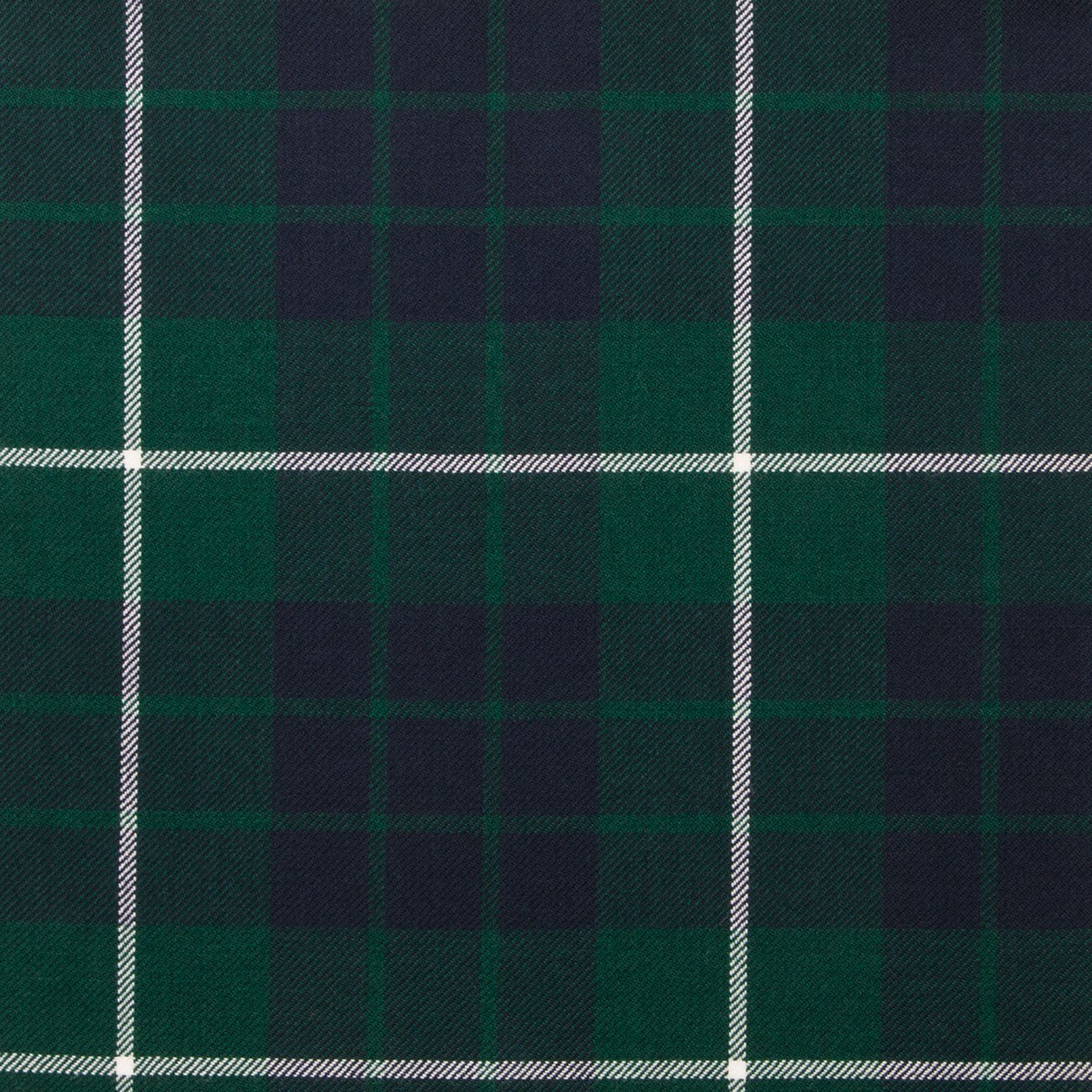 Hamilton Green Modern Tartan Fabric - Click Image to Close
