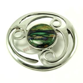 Heathergem Triskal Brooch - Click Image to Close