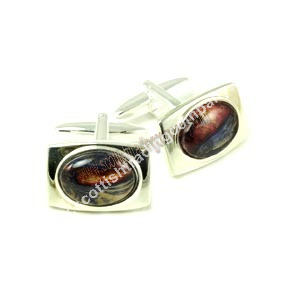 Heathergem Rectangular Cuff Links