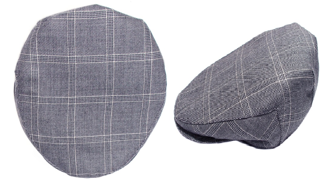 Dornoch Estate Check Tweed Barnton Flat Cap