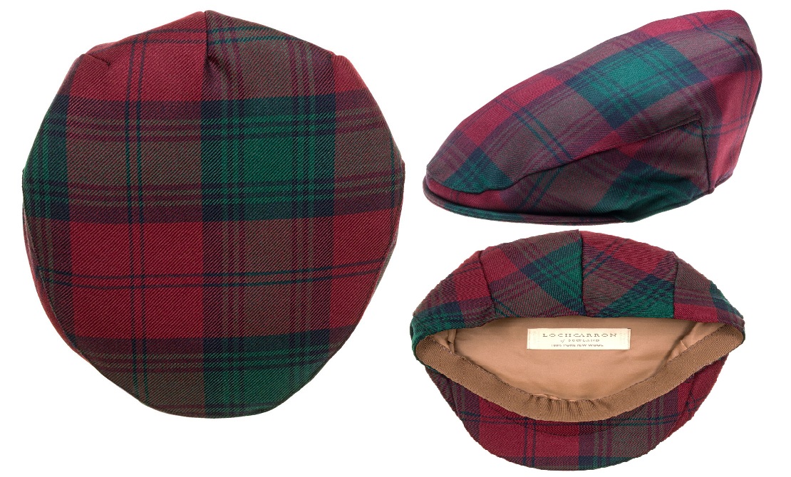 Lindsay Modern Tartan Barnton Flat Cap - Click Image to Close