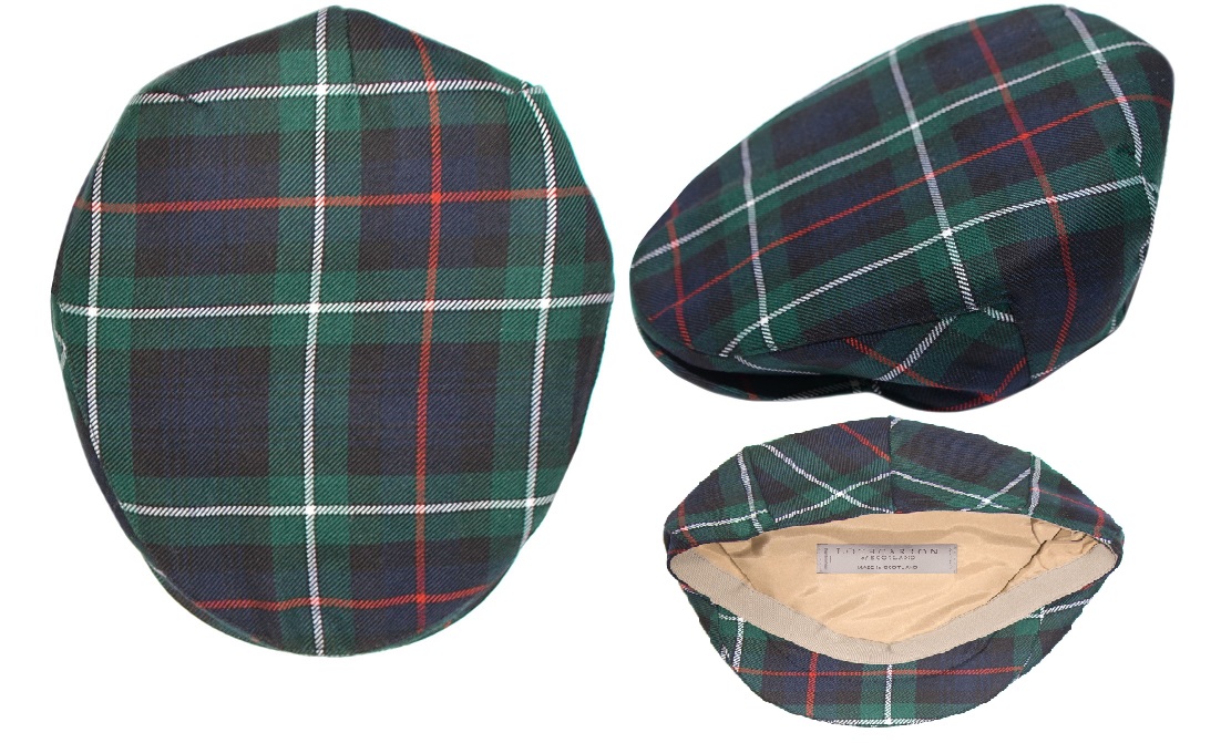 MacKenzie Tartan Barnton Flat Cap - Click Image to Close