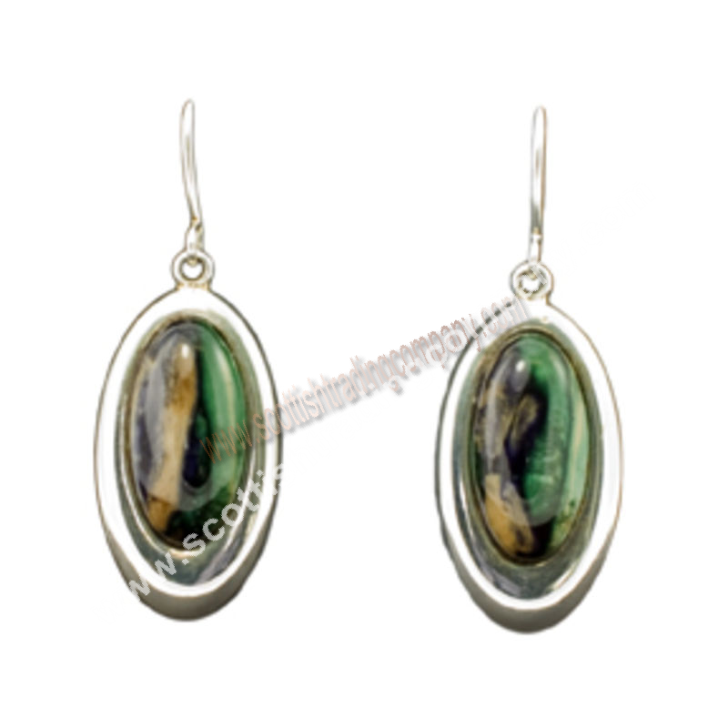 Heathergem Oval Drop Earrings