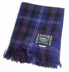 Scottish Heritage Tartan Large Blanket - Click Image to Close