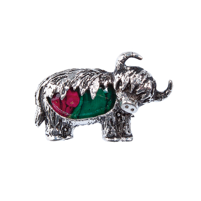 Heathergem Highland Cow Brooch - Click Image to Close