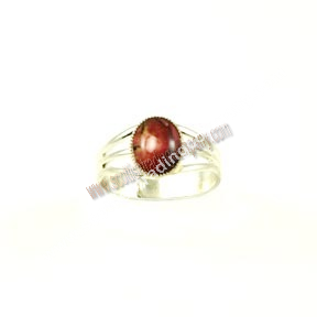 Heather Gem Round Ring