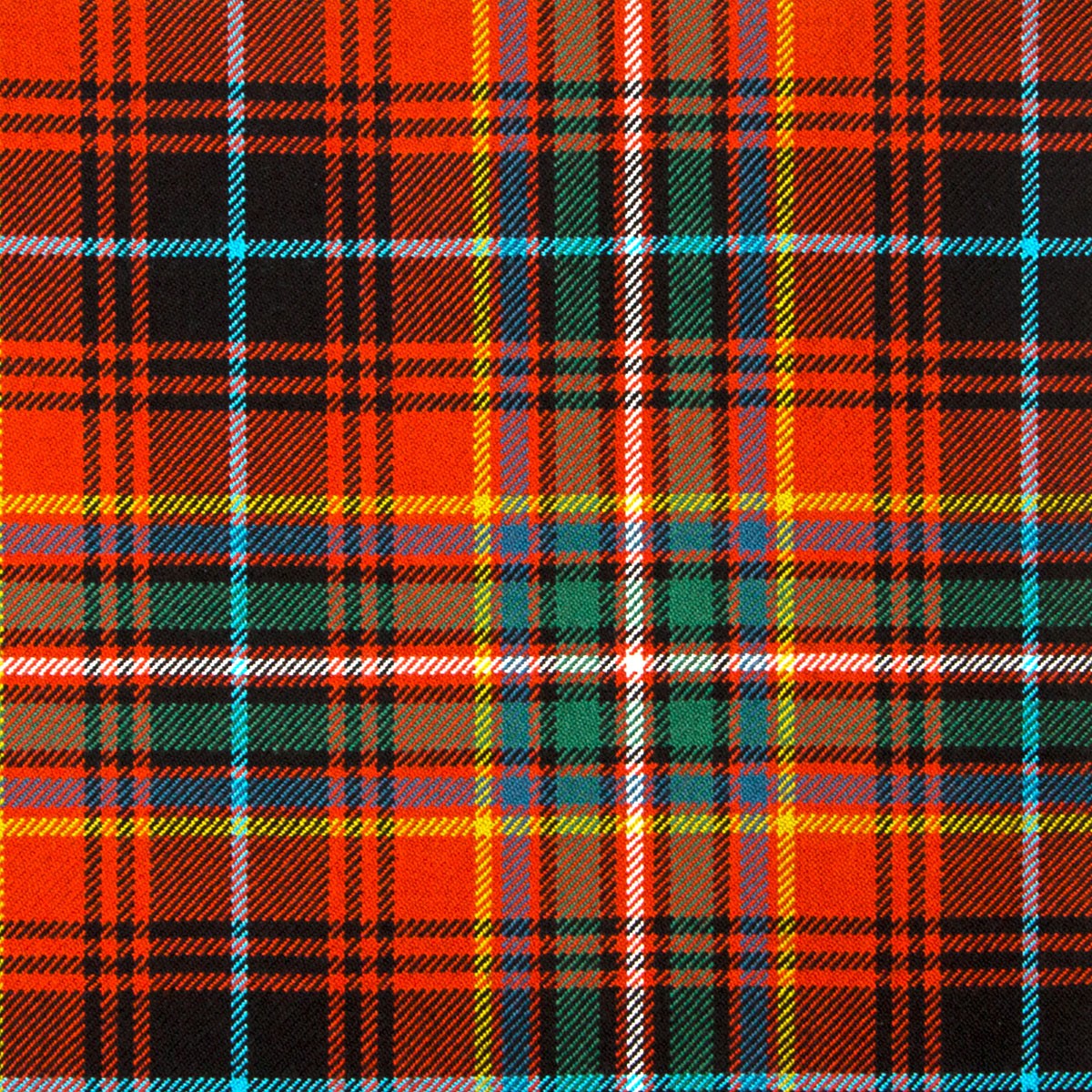 Innes Red Ancient Heavy Weight Tartan Fabric