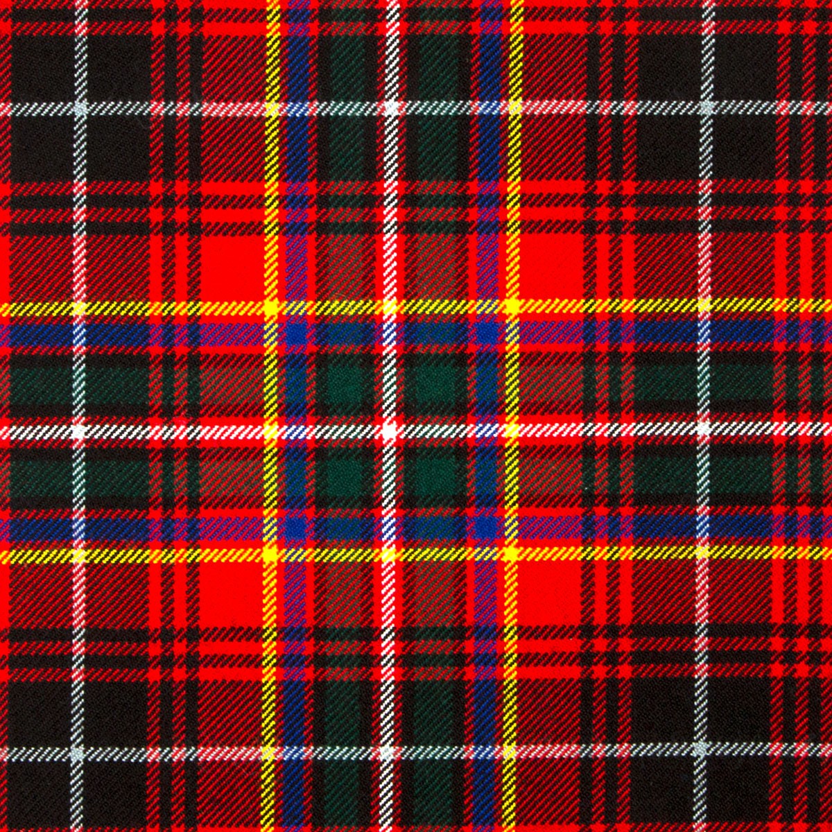 Innes Red Modern Heavy Weight Tartan Fabric