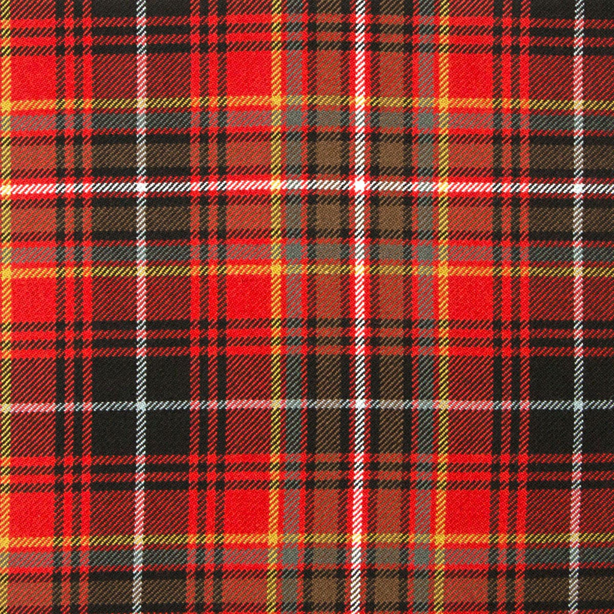 Innes Red Weathered Heavy Weight Tartan Fabric