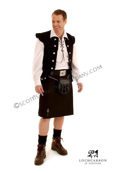 8 Yard Reiver 11oz Kilt with Irish , Canadian and Dancer Tartans