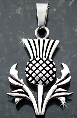 Scottish Thistle Pendant